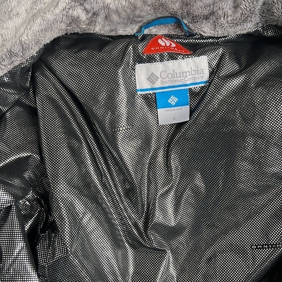 Columbia Omni Heat Jacket Small Purple Thumb Spots, Inner Pockets - Picture 8 of 8